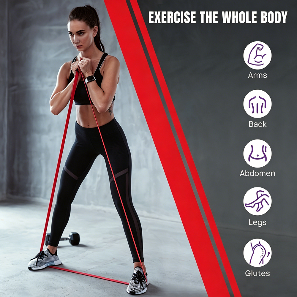 10Pcs 4-Level Resistance Bands – обзор и цена Pull Up Assist Band