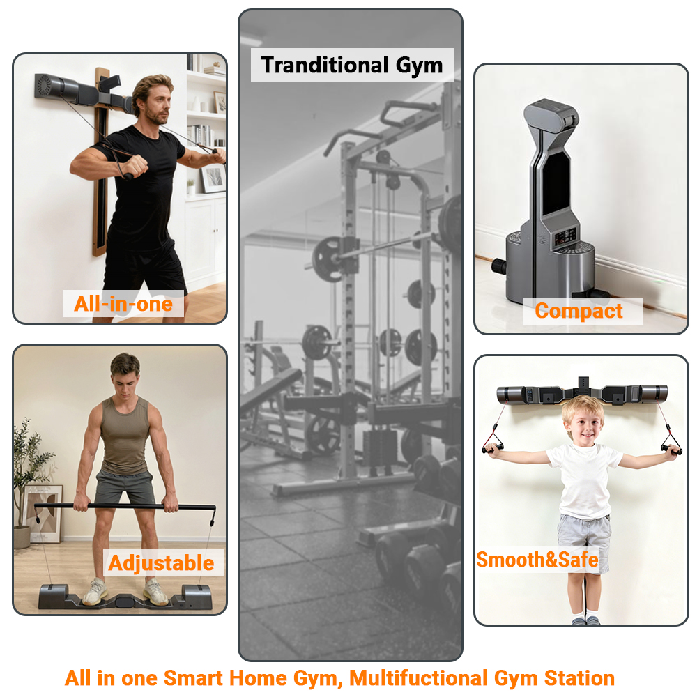 Multi-Function Home Gym Equipm – обзор и цена Crossfit Workout With Equipment