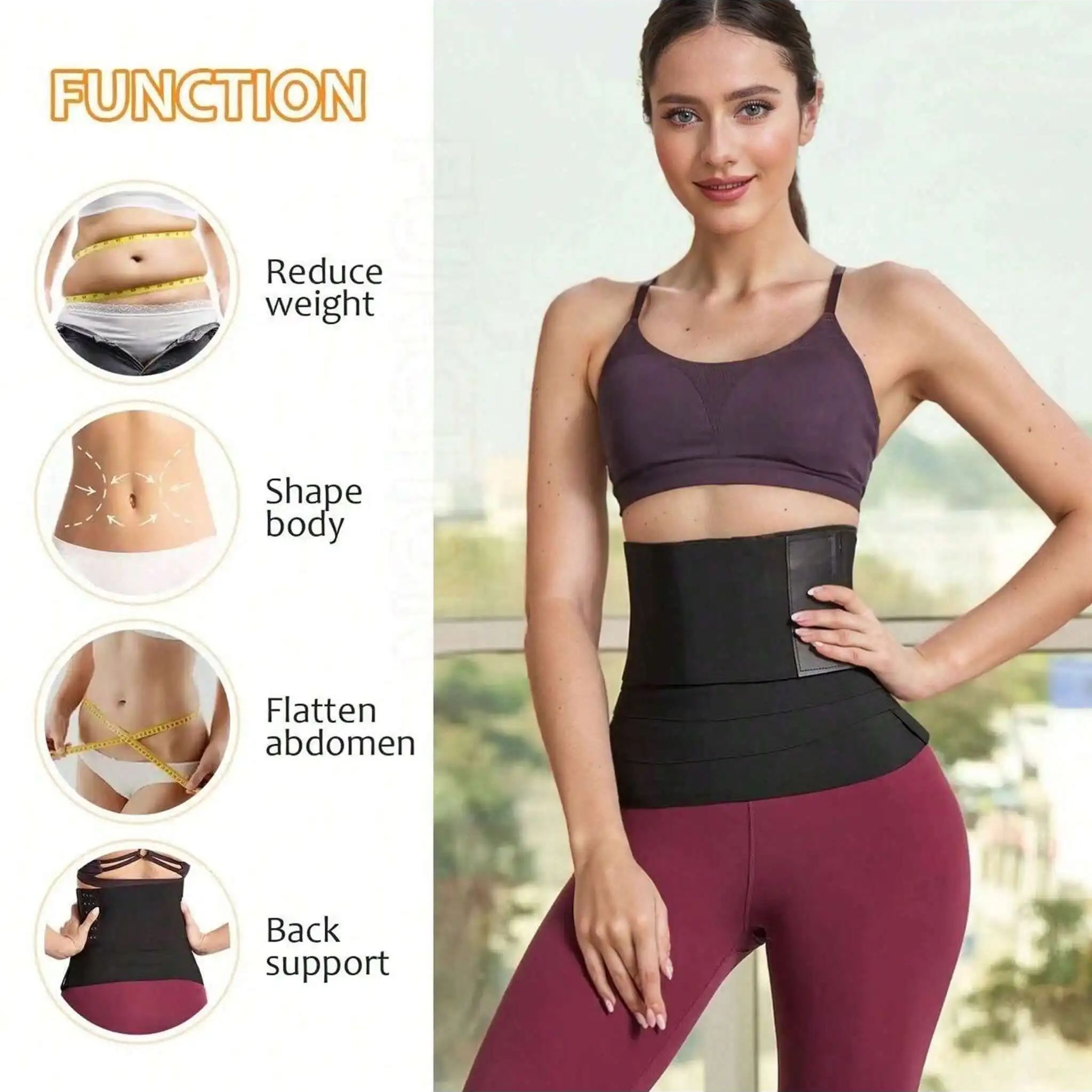 Women Waist Bandage Wrap Trimm – обзор и цена Pull Up Assist Band