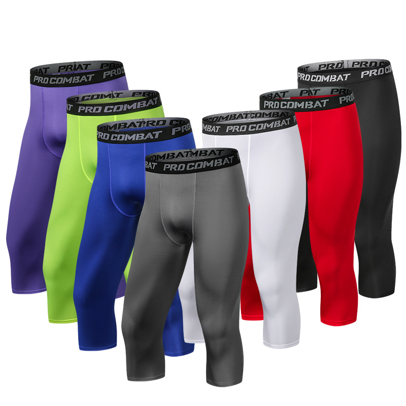 Men Tight 3/4 Cropped Pants Co – обзор и цена Best Crossfit Gear