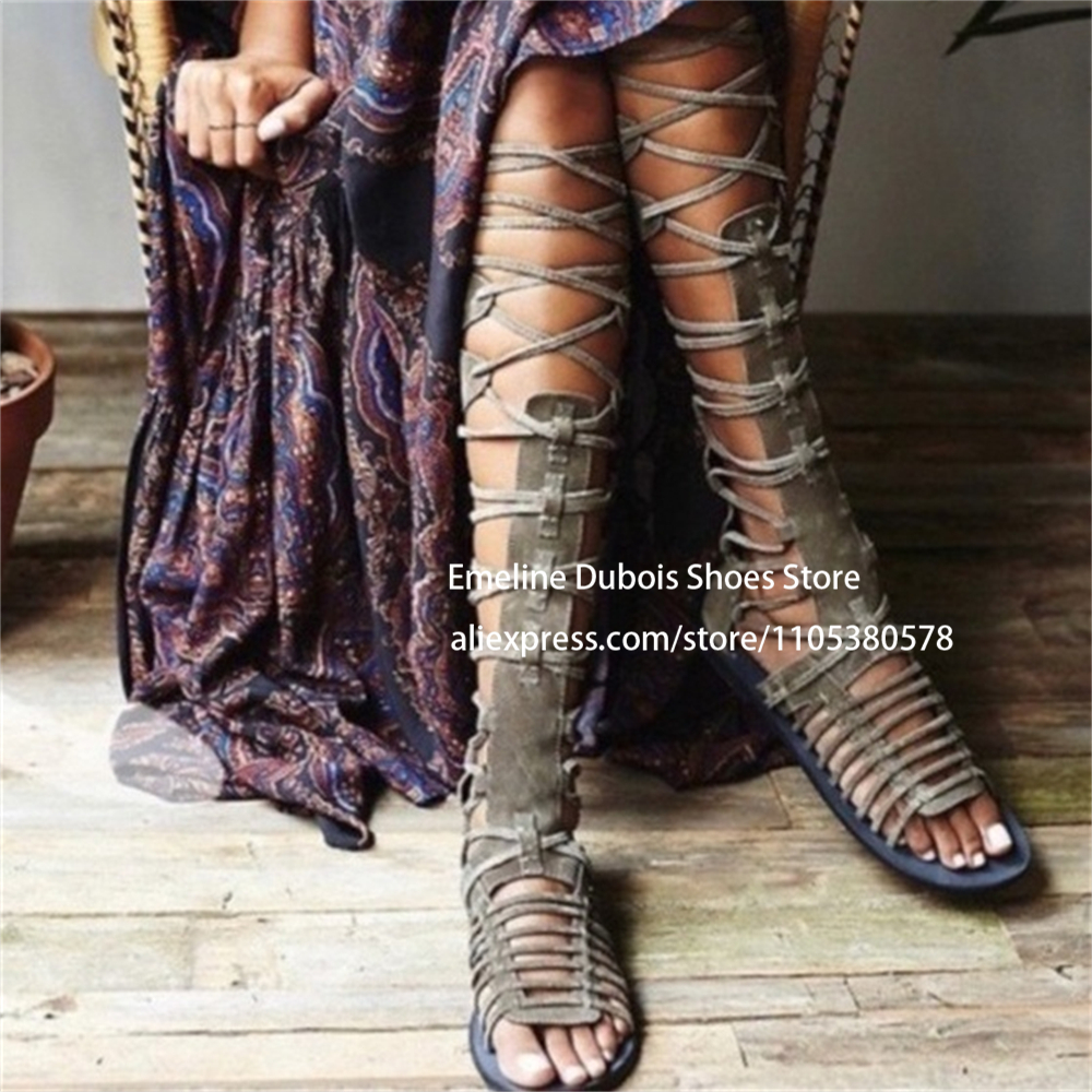 Suede Gladiator Flat Sandals K – обзор и цена Crossfit Outfit