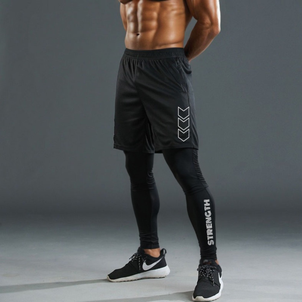 Men's 2 in1 Compression Sport  – обзор и цена Best Crossfit Gear
