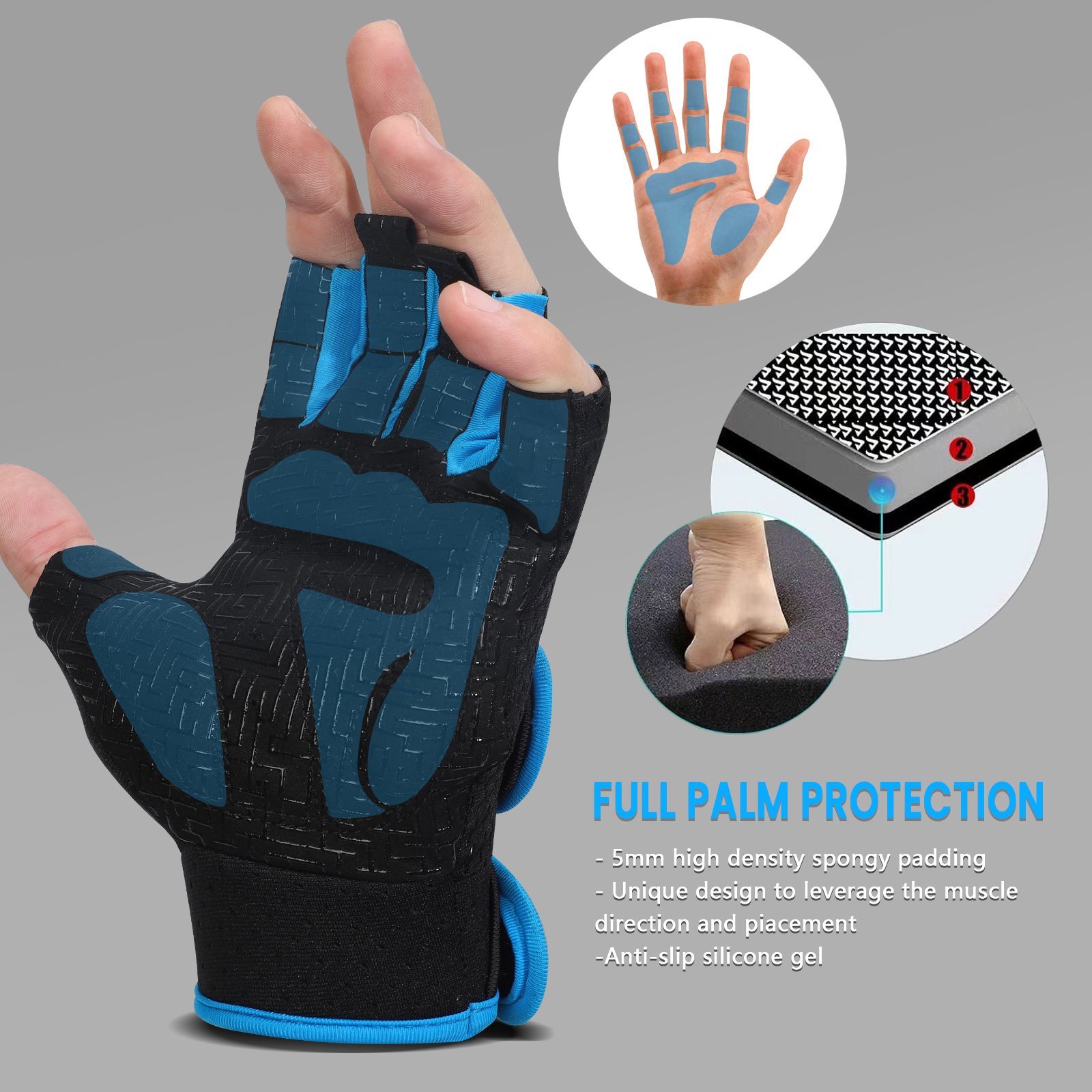 MOREOK Gym Gloves Breathable A – обзор и цена Best Crossfit Gear