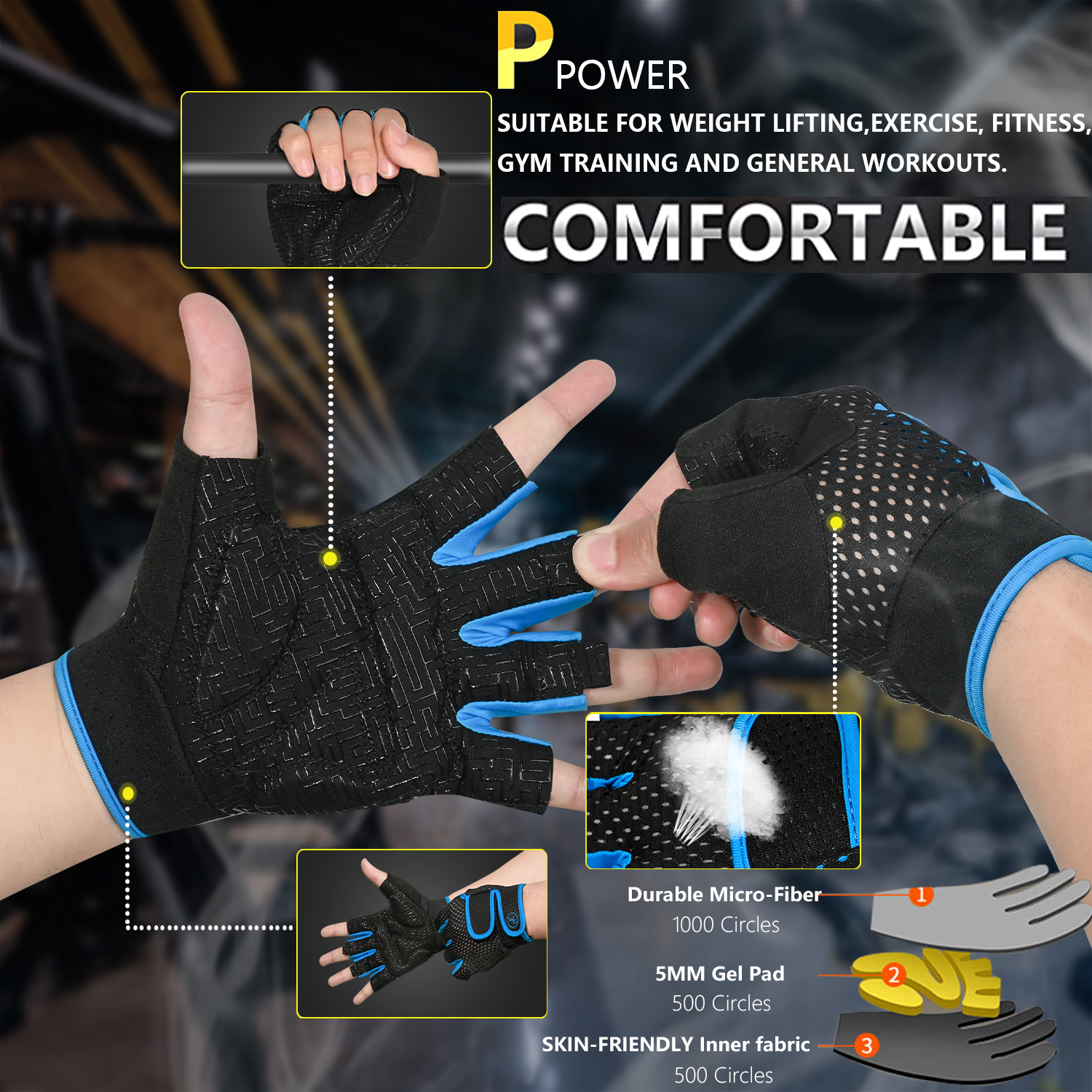 MOREOK Gym Gloves Breathable A – обзор и цена Best Crossfit Gear